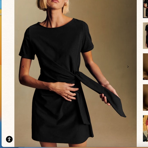 Pippa Short Dress- organic cotton - Picture 1 of 5